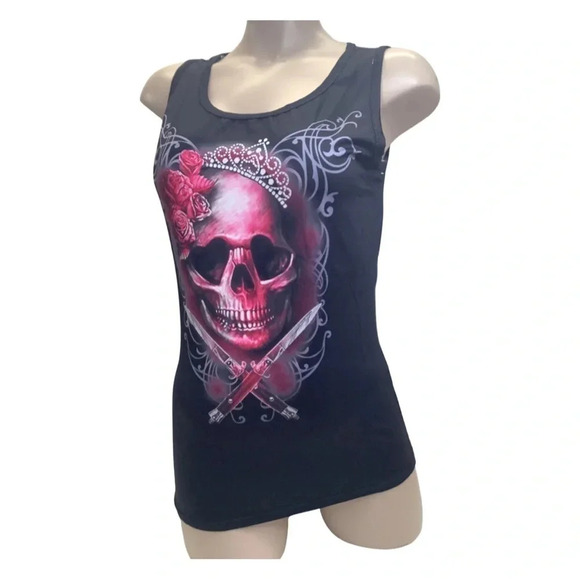 Skeleton Sleeveless Top - Picture 1 of 3